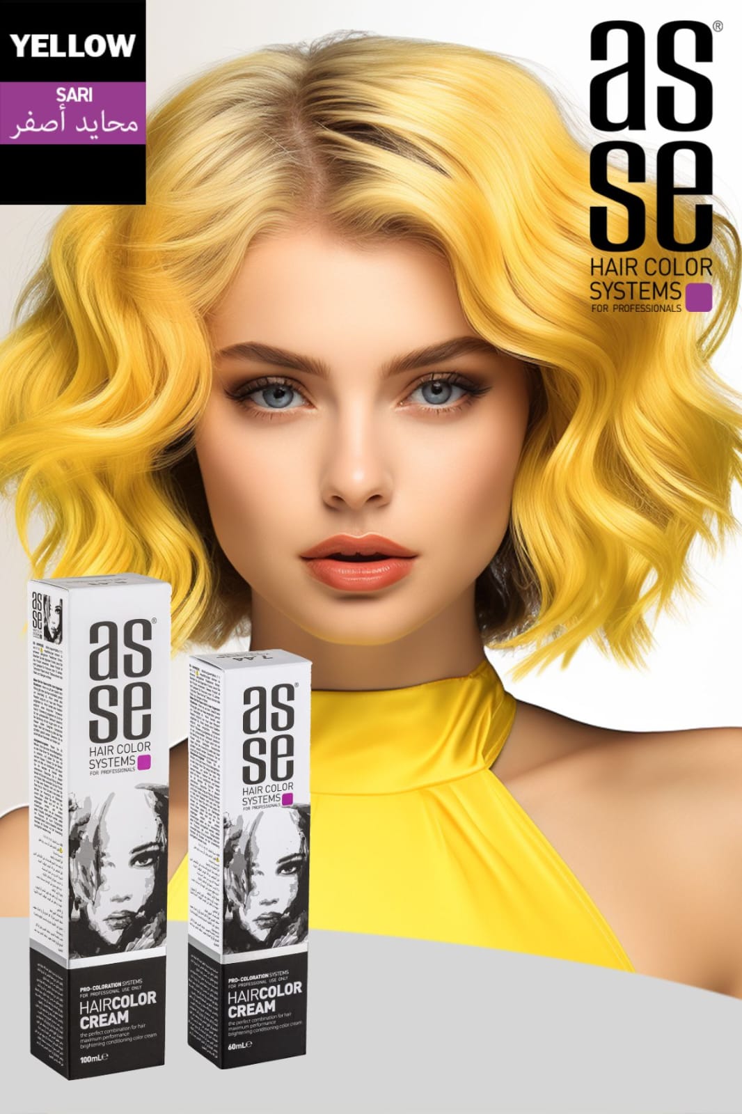 ASSE Sarı Saç Boyası