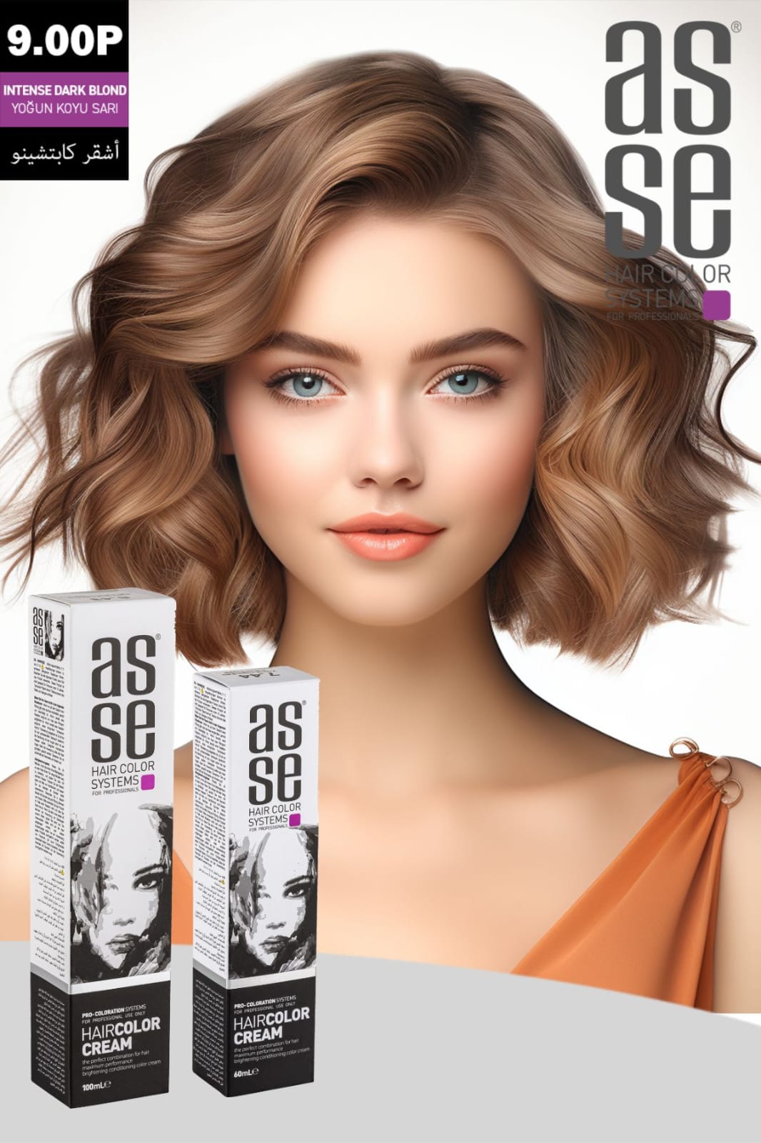ASSE 9.00 Yoğun Koyu Sarı Saç Boyası